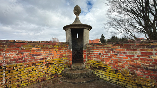 Guard post at a castle in the Czech Republic