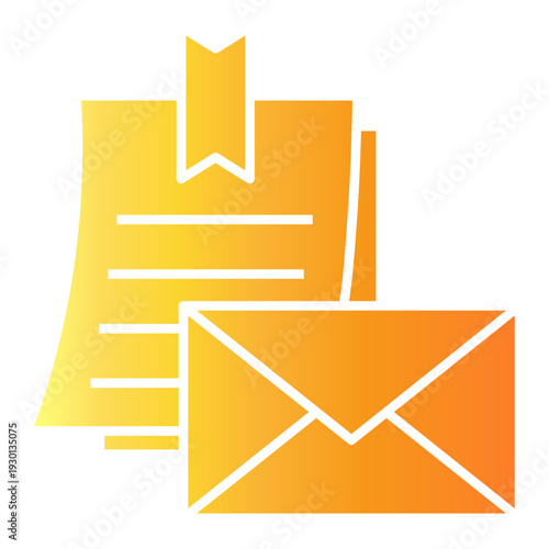 mail Gradient icon