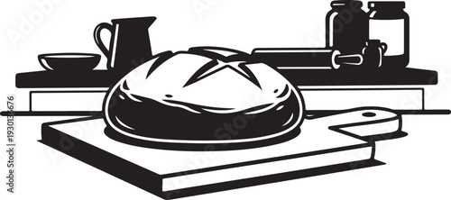 farmhouse kitchen wall decor design featuring rustic typography and cozy country-style elements.