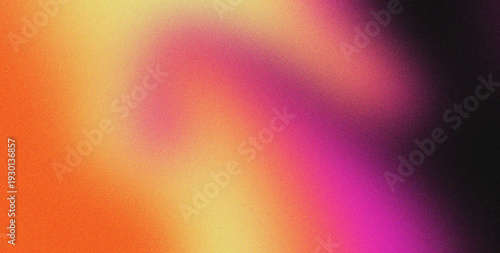 Foto Abstract digital background featuring a vibrant grainy texture blending warm ora