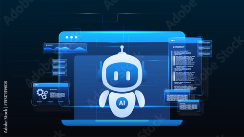 AI workflow automation artificial intelligence. ai agent workflow dashboard machine learning architecture data processing system, coding, analytics diagram and automation flow system.
