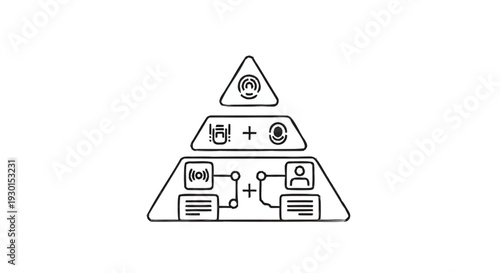 Hierarchical Diagram Illustrating System Integration and Data Flow.