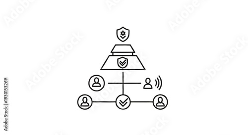 Hierarchical Network Security and Communication System.
