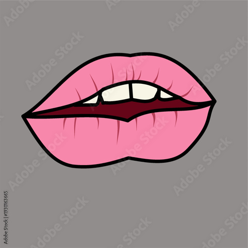 dried lips dehydration symptom human mouth chapped medical icon.eps