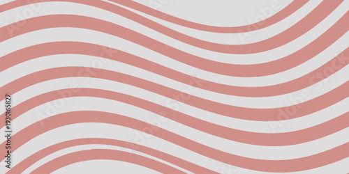 Wavy lines pattern flowing across a minimalist background from a direct viewpoint, showcasing fluid lines and simple design