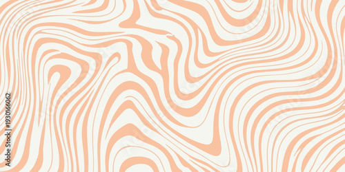 Swirling abstract pattern of wavy lines, top-down view of fluid motion, graphic design element, modern art, dynamic illustration