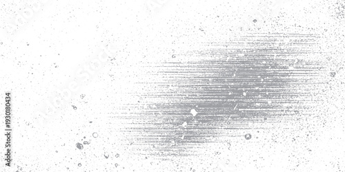 Abstract grunge texture with blurred streaks and scattered dust, providing a dramatic, weathered background for design projects.