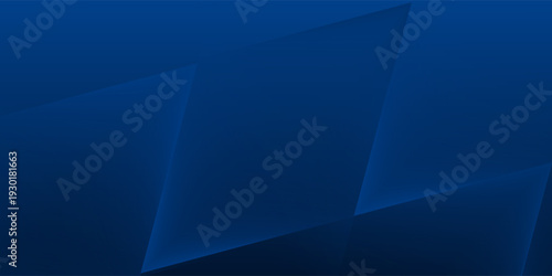 Abstract blue background. Geometric triangle background. Hexagon pattern. eps10