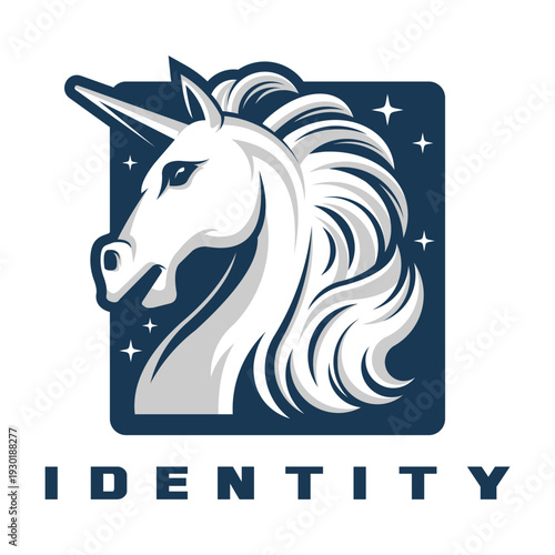 фотографія Unicorn Cute Emblem