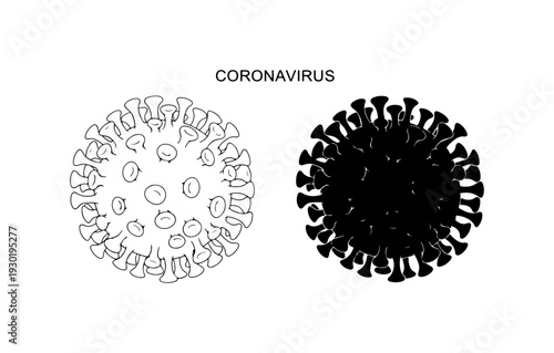 Coronavirus Vector Illustration