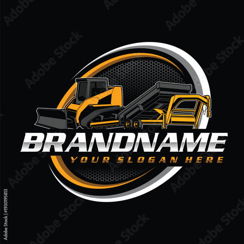 Skidsteer ANd Trailer Logo