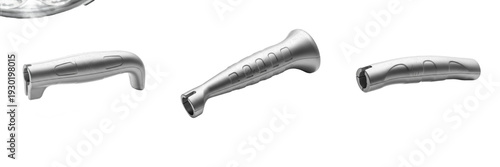 Premium Stainless Steel Yankauer Suction Handle Set - Ergonomic Surgical Aspirator Tips for Operating Room & Dental Use - Precision Medical Suction Instruments