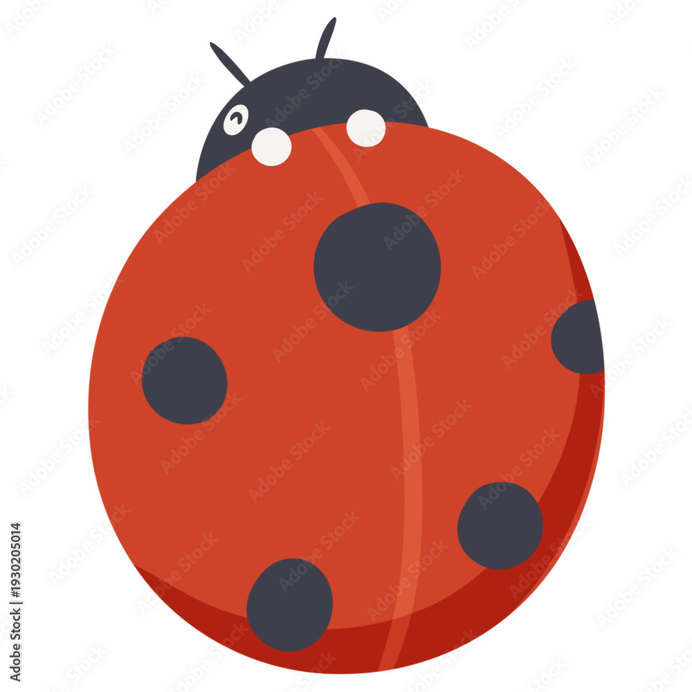 Obraz premium Cute Ladybug