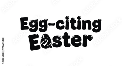 Egg-citing Easter celebration with cute bunny design