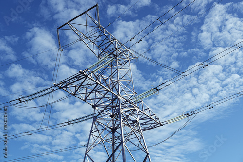 High voltage post or High voltage tower
