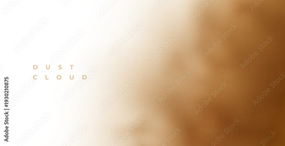 Fototapeta premium realistic desert sandstorm background with dusty effect