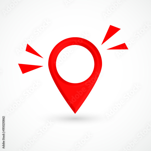3d route finder tag icon for roadmap