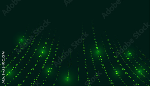 digital binary code matrix wallpaper for web communication