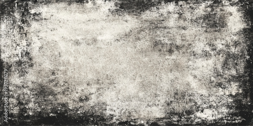 A dark vintage wallpaper featuring a textured water splash over a rough gray grunge stone surface with aged paper and dirty concrete material patterns for an antique backdrop