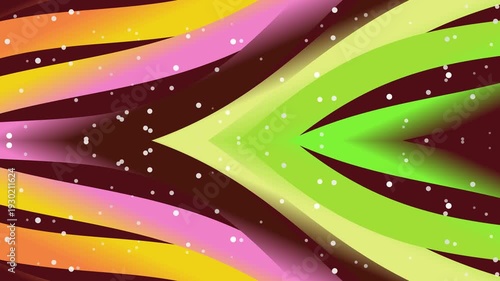 Creating vibrant abstract visuals with bold color flow and dynamic shapes