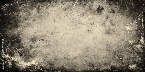 A dark brown aged parchment texture with a rough vintage grunge effect creates a dirty antique paper surface design for a retro blank wallpaper backdrop