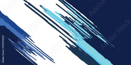 Abstract blue racing stripes modern background for vehicle wrap decal