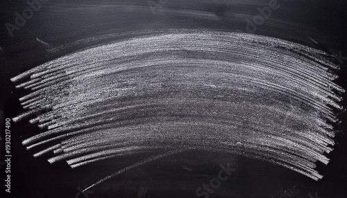 Chalk Rubbed Out On Board