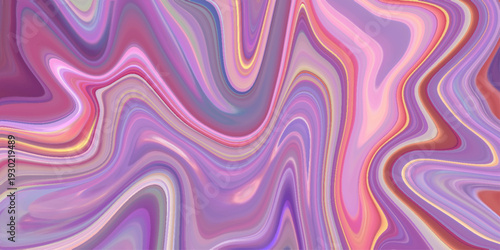 colorfull liquid acrylic paint or fluid bubble flow wallpaper,  light purple and blue hues wallpaper abstract background, abstract colorful liquid flowing design.