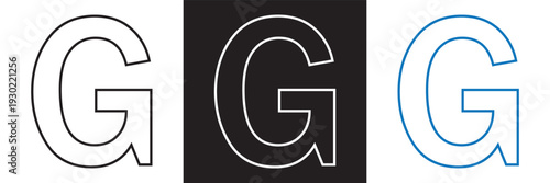 Vector Alphabet Letters  Variations. Set of capital letters in multiple styles including outline, solid, colored and metallic vector designs.EPS10/AI.