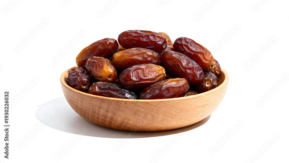 Obraz premium Premium Medjool Date Isolated on transparent Background with Soft Shadow-png background 