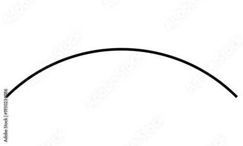 abstract simple black curve line design.