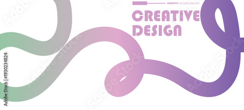 Vibrant gradient lines twist with squiggly ribbons and rainbow curves. Dynamic waves and lively doodles create a bold abstract flow perfect for graffiti inspired posters and energetic modern layouts.