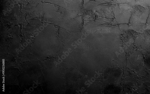 Black texture dark slate background. Beton concrete surface.