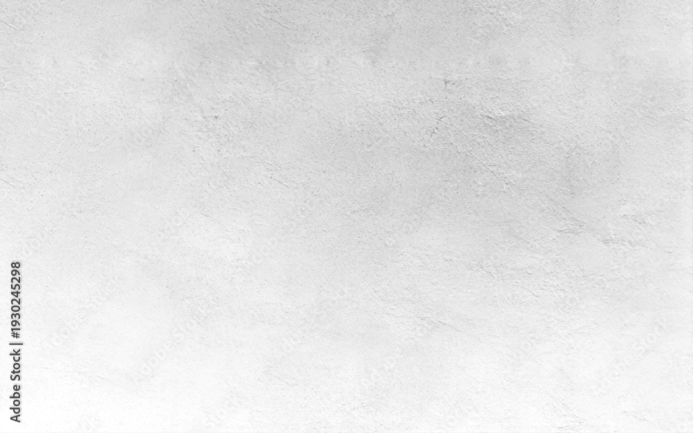 Fototapeta premium Painted plaster wall texture white background rough surface minimal style subtle pattern neutral color interior design modern clean abstract calm feeling. Vector grunge wall.