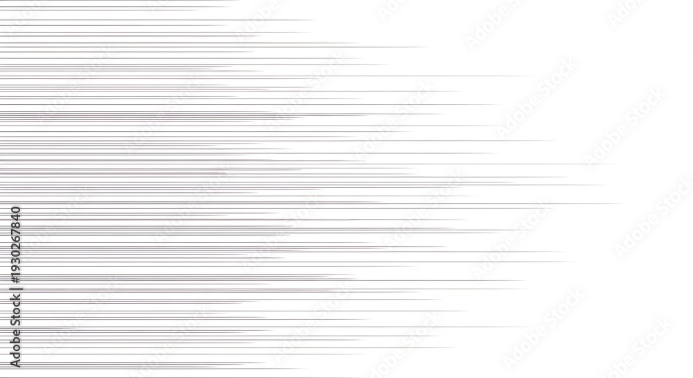 Fototapeta premium A blur of motion with lines of varying thickness