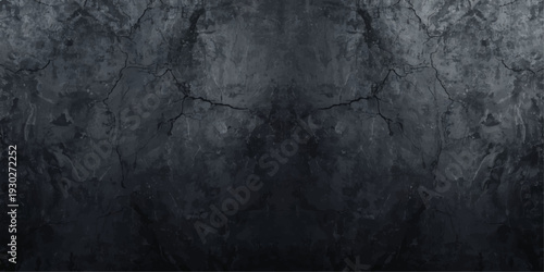 A dark grunge wood texture with a black aged board pattern and a rough vintage surface creates a dirty, textured backdrop ideal for a dark wallpaper design