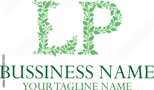 LP L lp initial logo | initial based abstract modern minimal creative logo, vector template image. luxury logotype logo, real estate homie logo. typography logo. initials logo