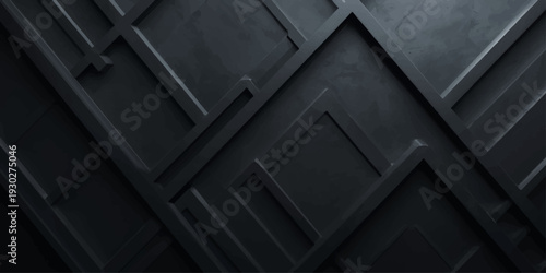 A dark abstract metal background features a grunge steel pattern and a rough textured surface resembling an old vintage black and white wall