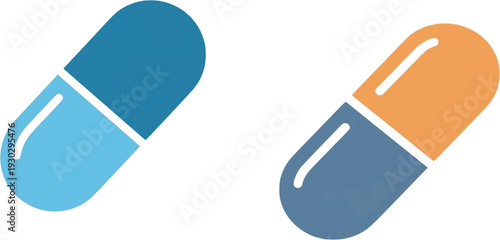 Pills medicine icon vector illustration