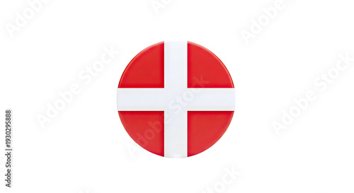 3D Rendered Danish Flag Icon on White Background Free Download 3D Rendered Danish Flag Icon on White Background - GFXLoad