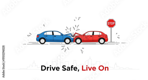 Car Crash Accident Collision Vehicles.