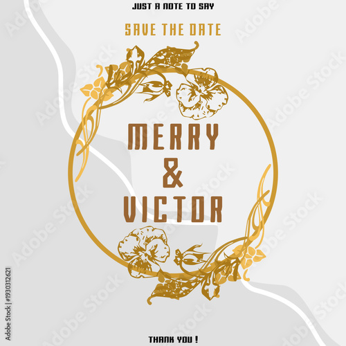 romantic pastel color palette wedding invitation with soft dreamy aesthetics