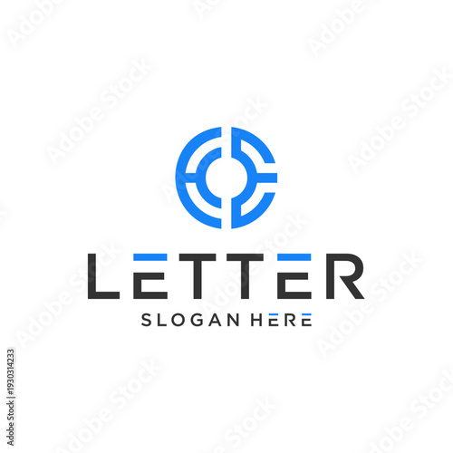 Creative, modern, elegant, trendy, unique, and artistic HE EH H E initial letter icon logo in blue, gray, and white. EH letter icon logo design template. Creative HE initial symbol.
