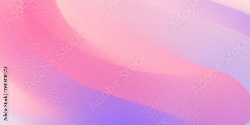 Hologram gradient background. Pink, purple glitter iridescent glass effect. Holographic color. Vector illustration