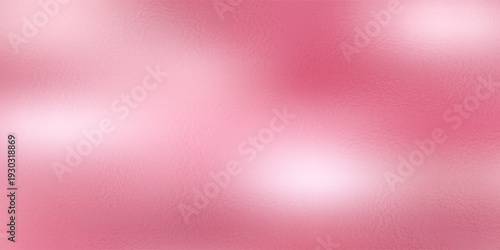Hologram gradient background. Pink, purple glitter iridescent glass effect. Holographic color. Vector illustration
