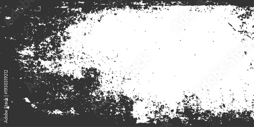 Abstract Grunge Texture: A textured backdrop of mottled black and white, evoking a sense of weathered age and timeless grit, ideal for graphic designs.
