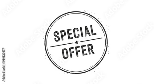 Special Offer Stamp - Discount, Sale, Promotion, Bargain, Deal, Marketing, Business Concept
