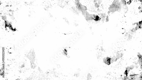 Abstract Black and White Grunge Dust Overlay Texture Dirty Noise Distressed Monochrome Background
