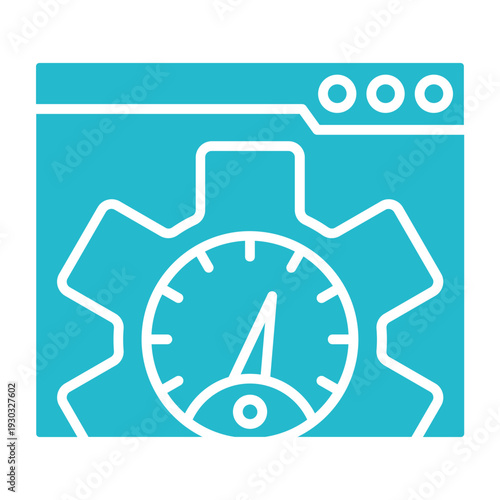 Web speed test Icon