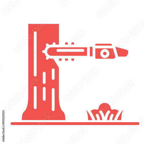 Cutting tree Icon